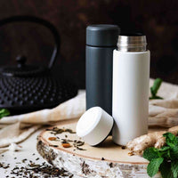 Isolierflasche SLIM MUG, grau 180ml