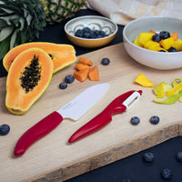 KYOCERA | Keramikmesser, GEN RED, rot