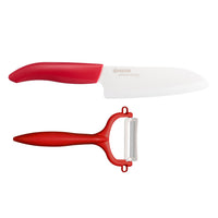 KYOCERA | Set: Keramik-Gemüsemesser mit Schäler, GE