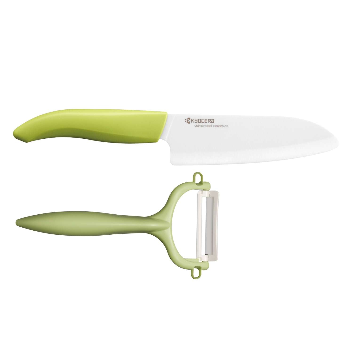 KYOCERA | Set: Keramik-Gemüsemesser mit Schäler, GE