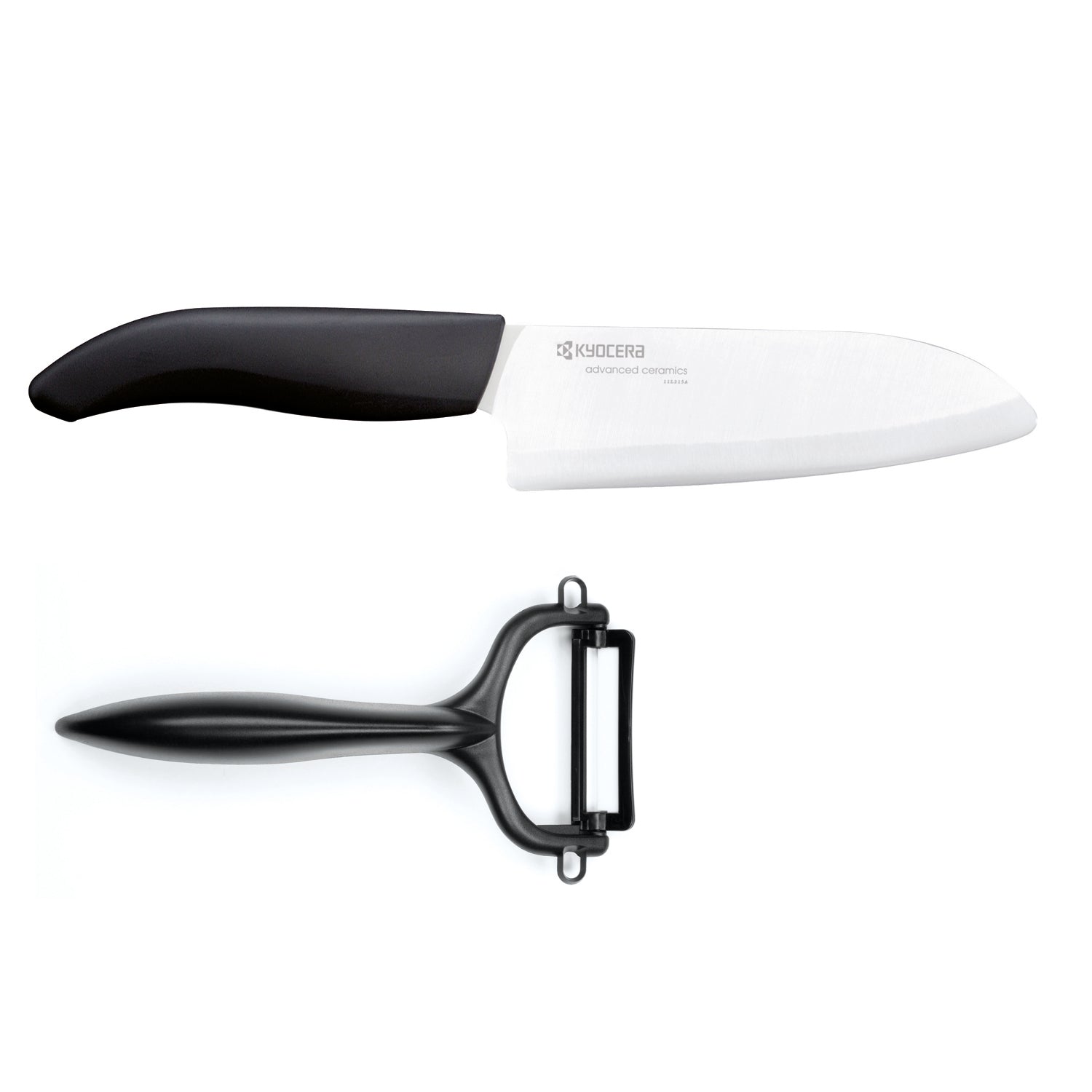 KYOCERA | Set: Keramik-Gemüsemesser mit Schäler, GE