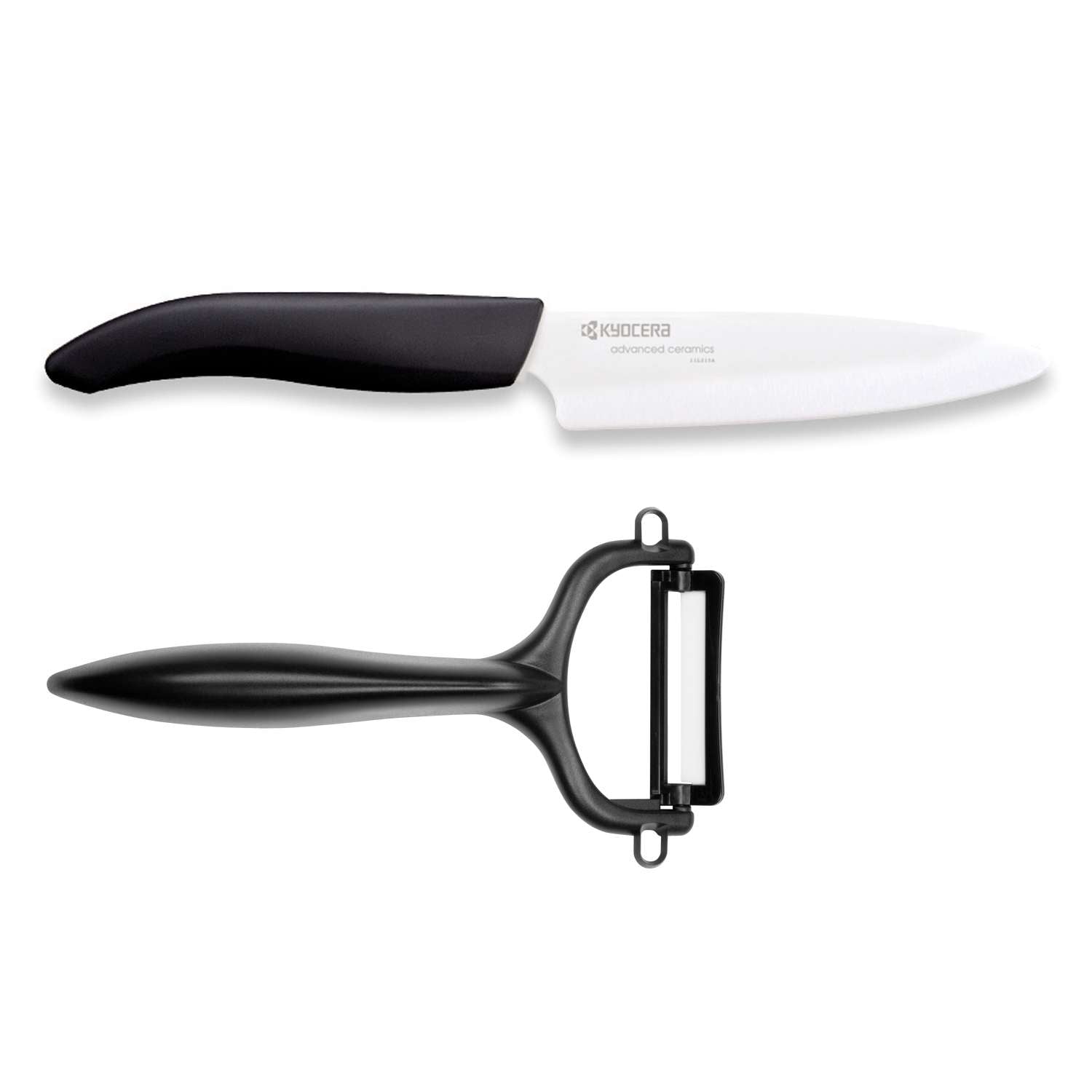 KYOCERA | Set: Keramik-Gemüsemesser mit Schäler, GE