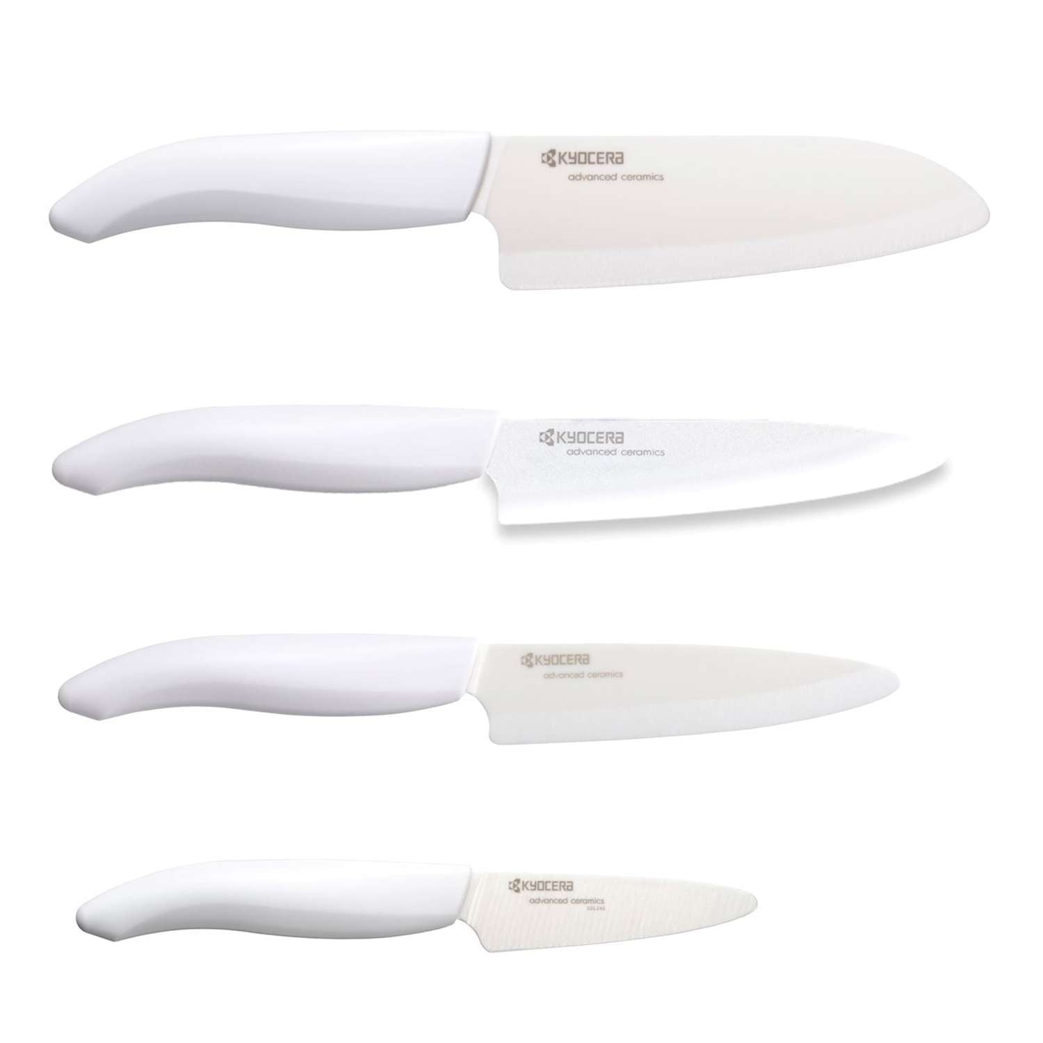 KYOCERA | Messerblock inkl. 4 GEN WHITE Messer, BAM