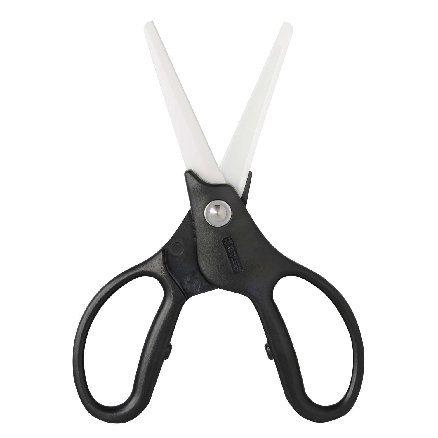 KYOCERA | Keramik-Küchenschere, schwarz, weiß, Kuns