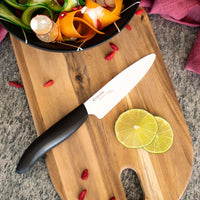 KYOCERA | Keramikmesser, GEN NATURE, schwarz, weiß,