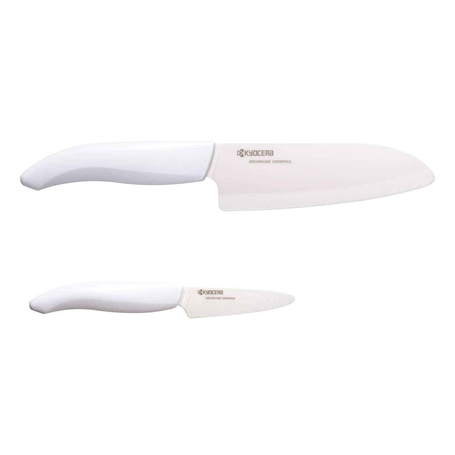 KYOCERA | Set: Keramik-Schäl- und -Santokumesser, G