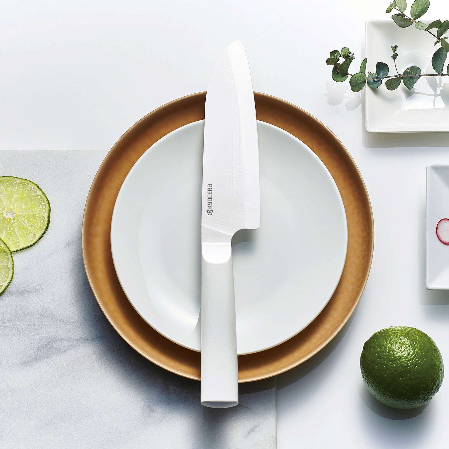 KYOCERA | Keramikmesser, CHOWA, transparent, silber