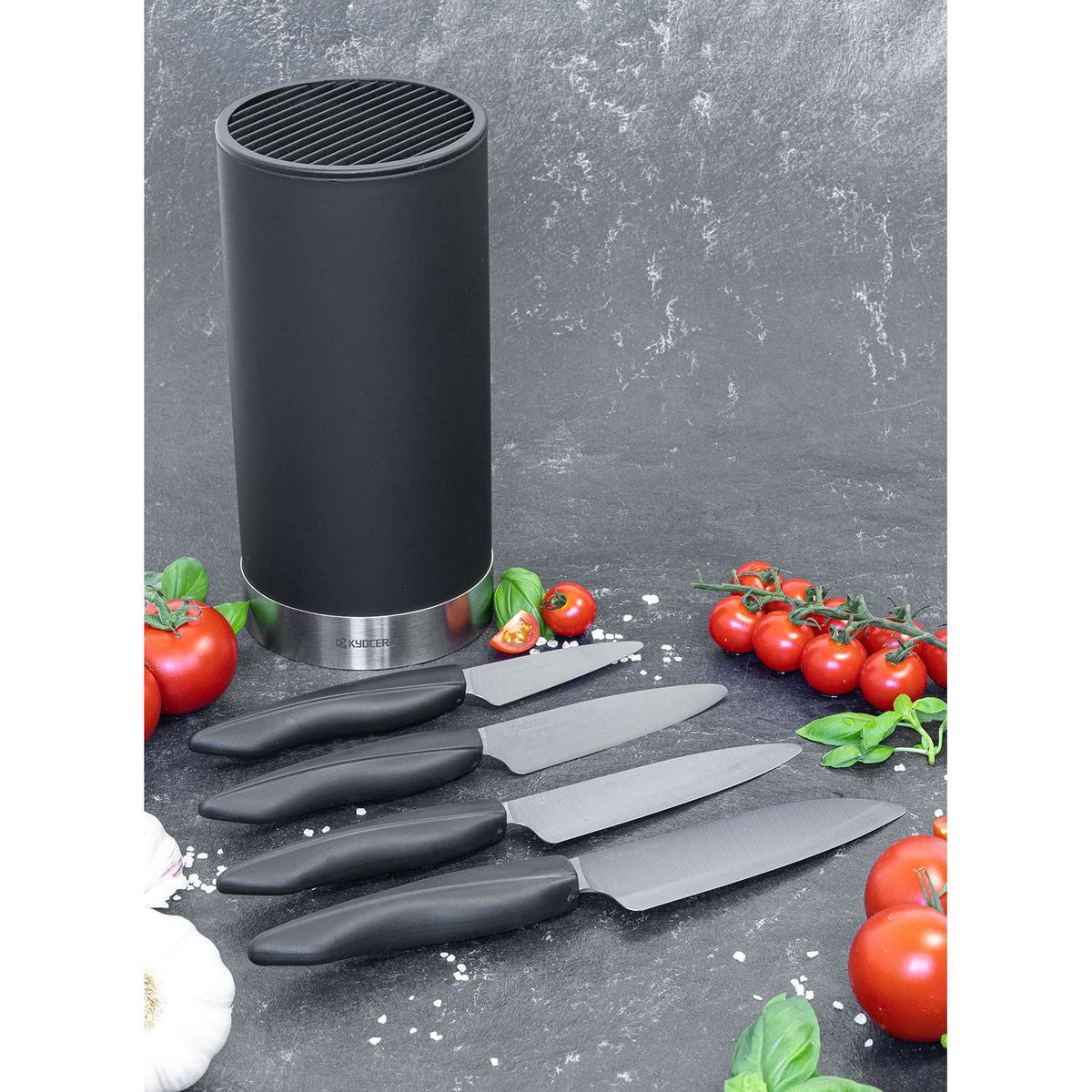 KYOCERA | Messerblock inkl. 4 SHIN Messer, SOFTTOUCH