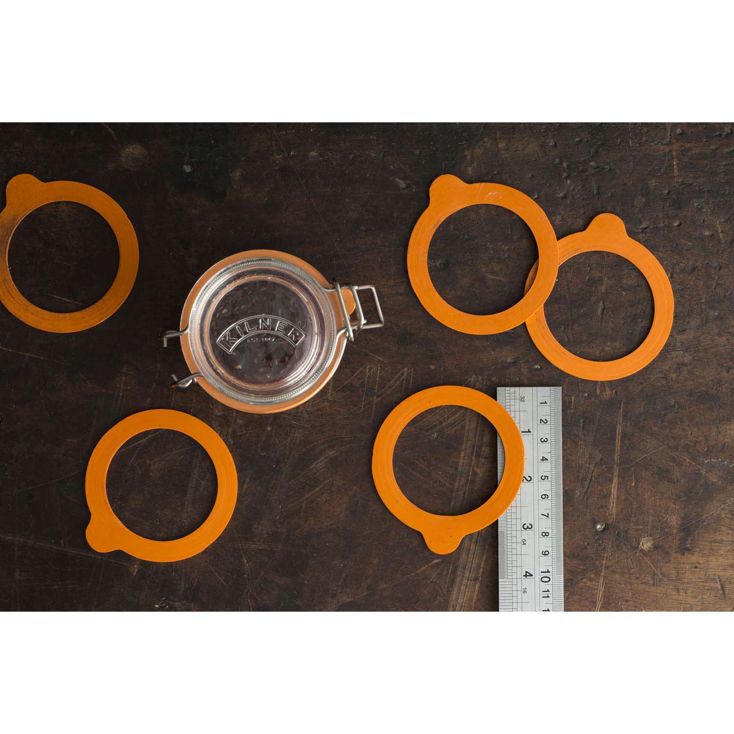 KILNER | Einkochringe, 6er-Set, 0,125 L