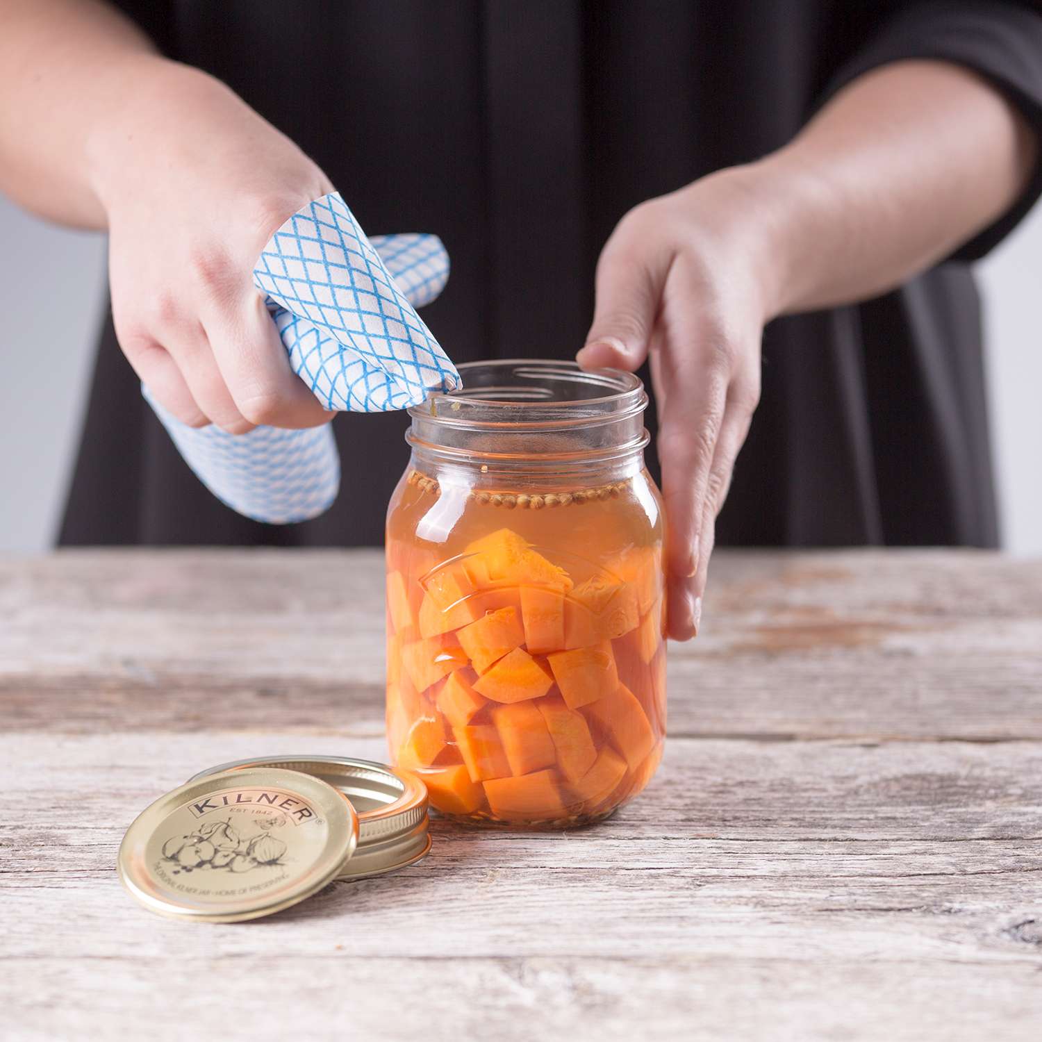 KILNER | Einkochglas, SCREW, klar