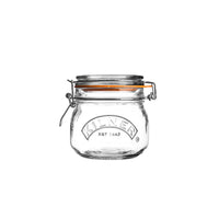 KILNER | Einkochglas, CLIP SQUARE, klar