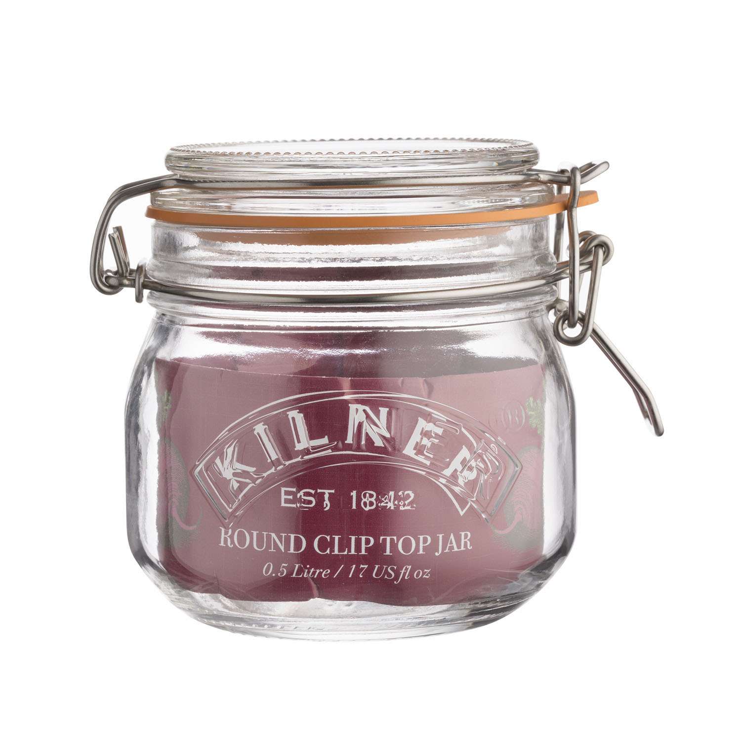 KILNER | Einkochglas, CLIP SQUARE, klar