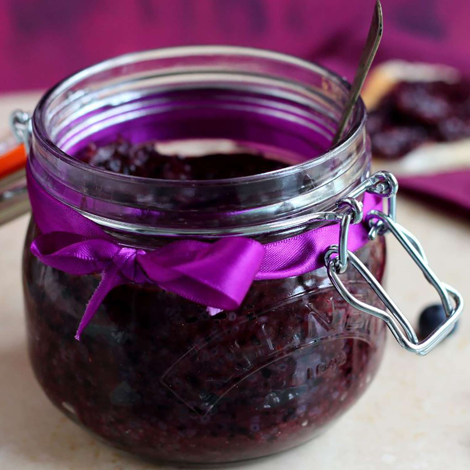 KILNER | Einkochglas, CLIP SQUARE, klar