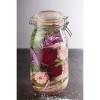 KILNER | Einkochglas, CLIP SQUARE, klar