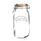 KILNER | Einkochglas, CLIP SQUARE, klar