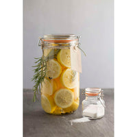 KILNER | Einkochglas, CLIP SQUARE, klar