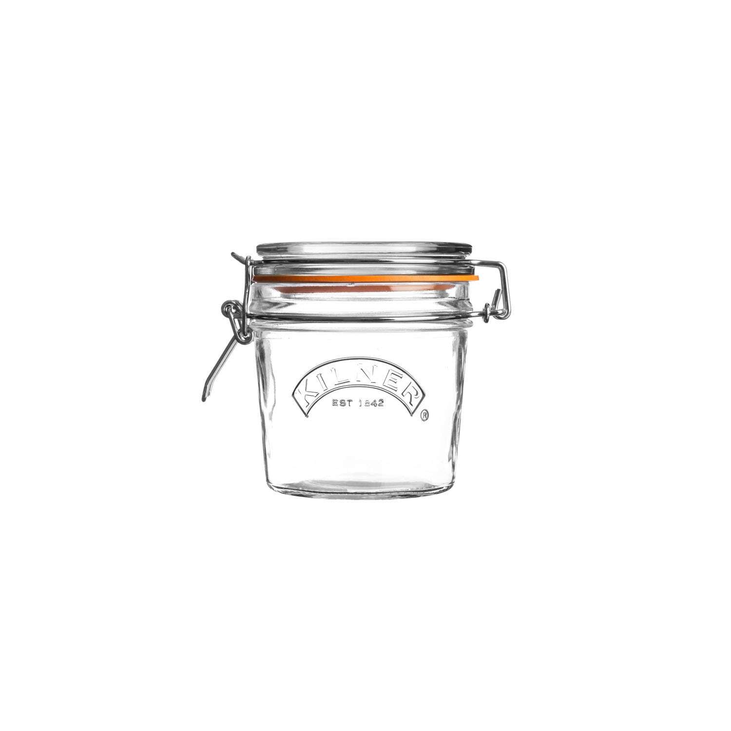 KILNER | Einkochglas, CLIP SQUARE, klar