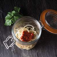 KILNER | Einkochglas, CLIP SQUARE, klar