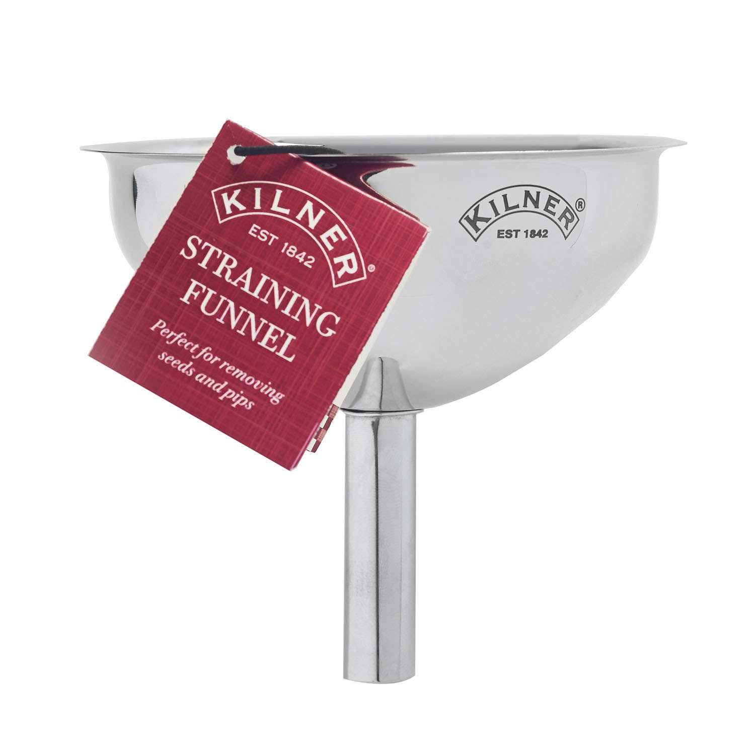 KILNER | Saft-Trichter, edelstahl, 13 cm