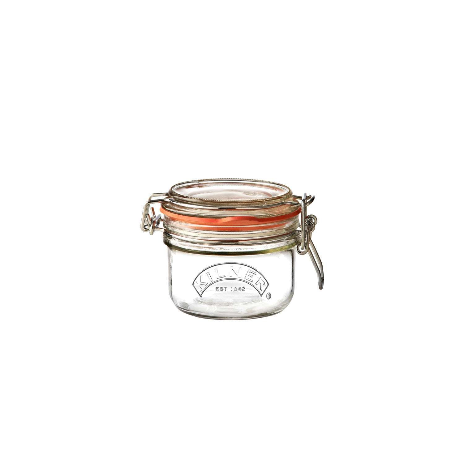 KILNER | Einkochglas, CLIP SQUARE, klar