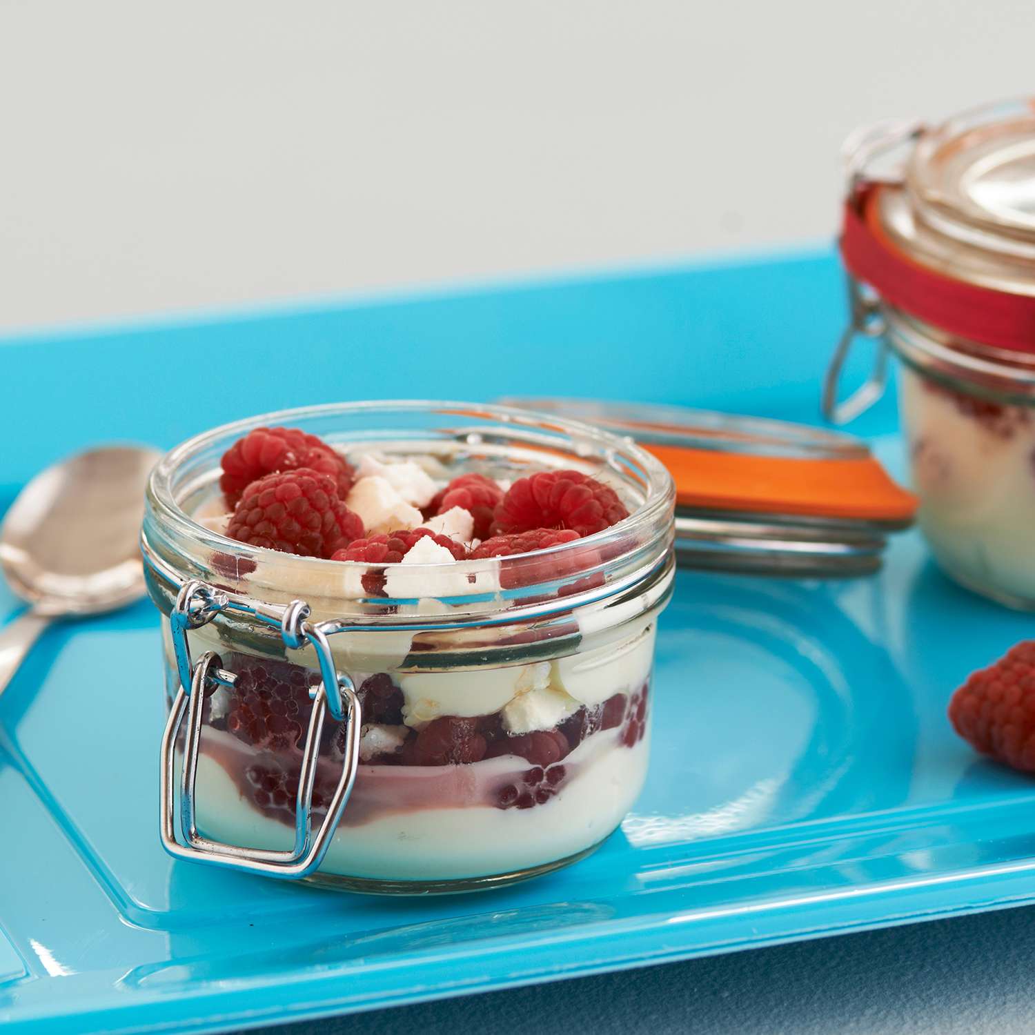 KILNER | Einkochglas, CLIP SQUARE, klar