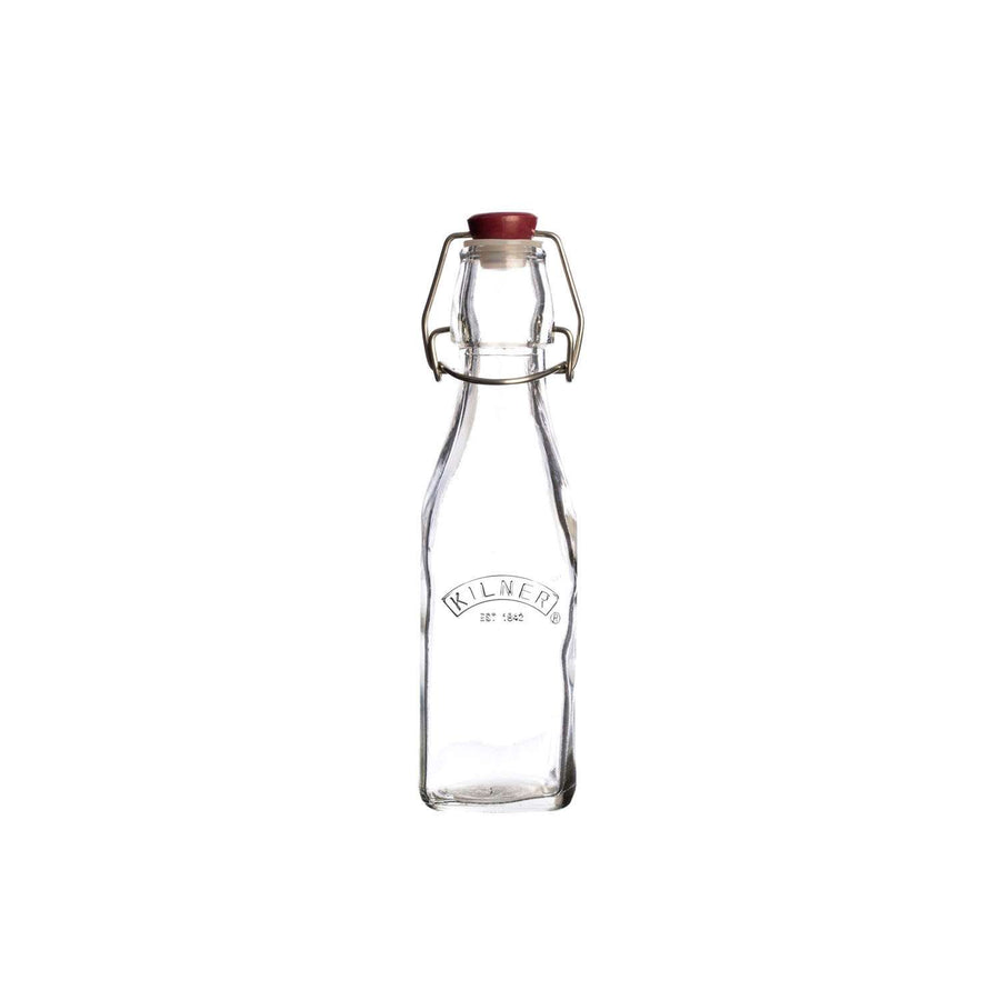 KILNER | Einkochflasche, CLIP SQUARE, klar