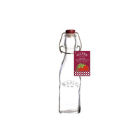 KILNER | Einkochflasche, CLIP SQUARE, klar