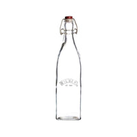 KILNER | Einkochflasche, CLIP SQUARE, klar