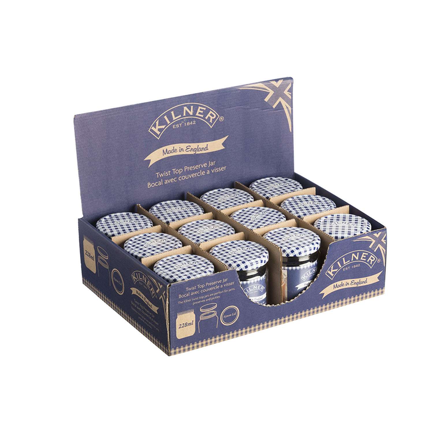 KILNER | Einkochglas, klar, 228 ml