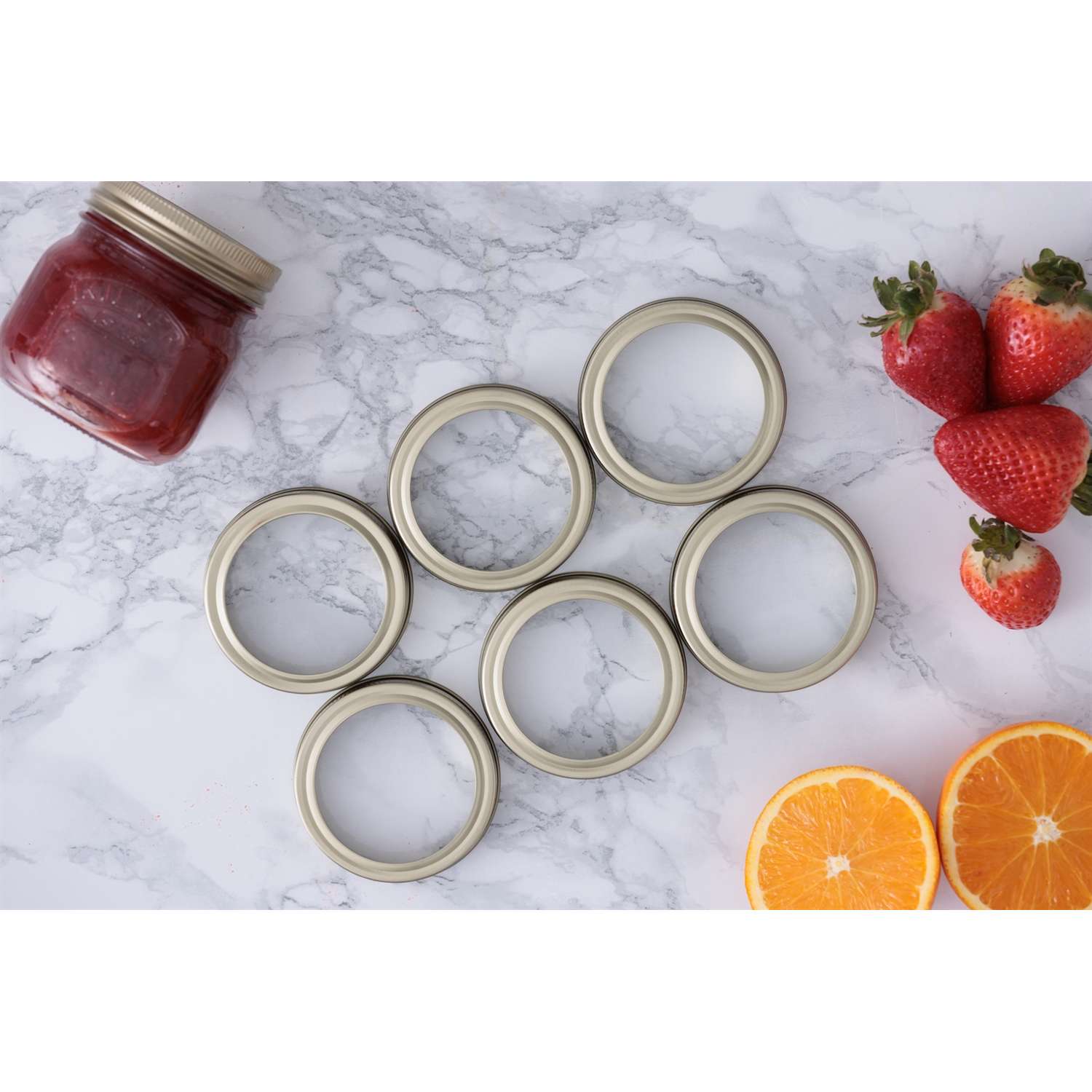 KILNER | Einkochverschluss, metall, 6er-Set