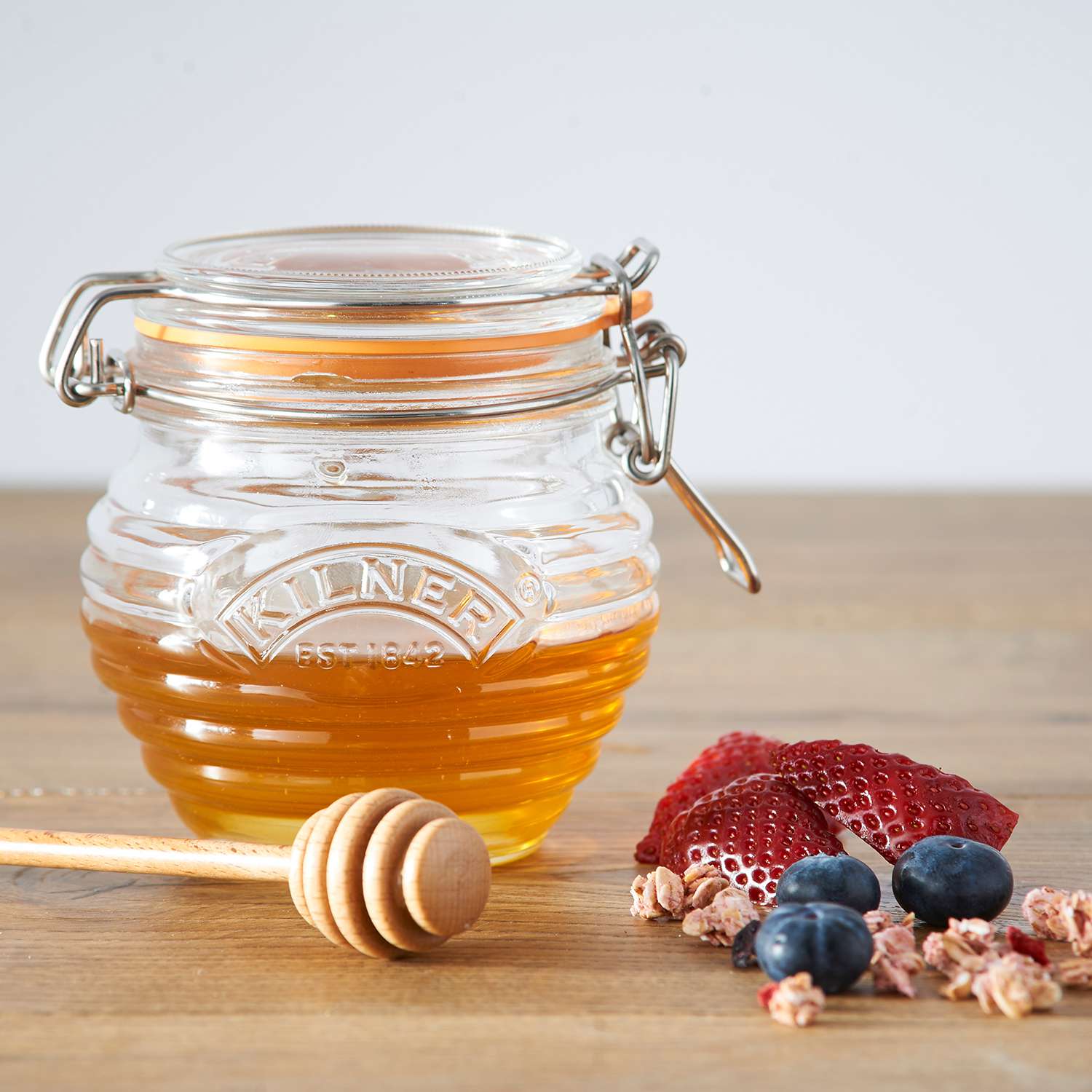 KILNER | Honigtopf, HONEY, klar, 400 ml
