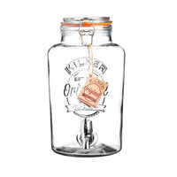 KILNER | Getränkespender, ROUND, klar, 5 L