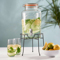 KILNER | Getränkespender, ROUND, klar, 5 L