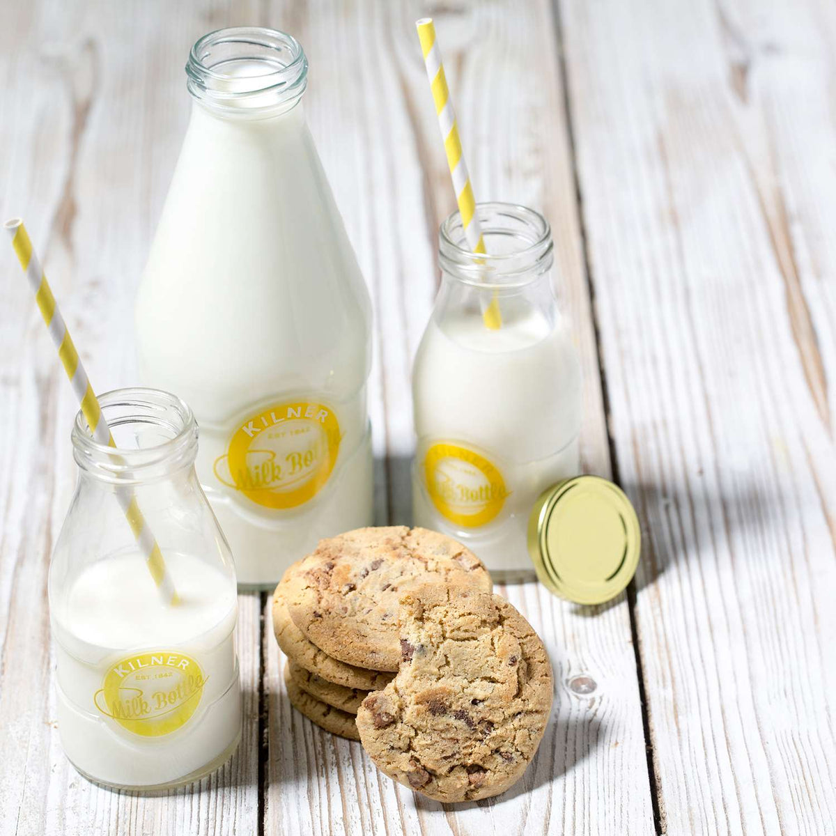 KILNER | Glasflasche, MILK