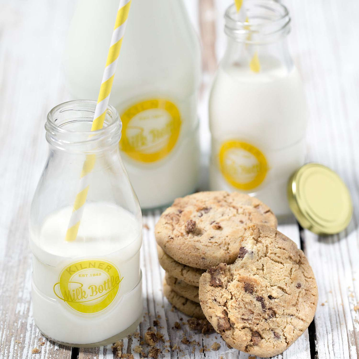 KILNER | Glasflasche, MILK