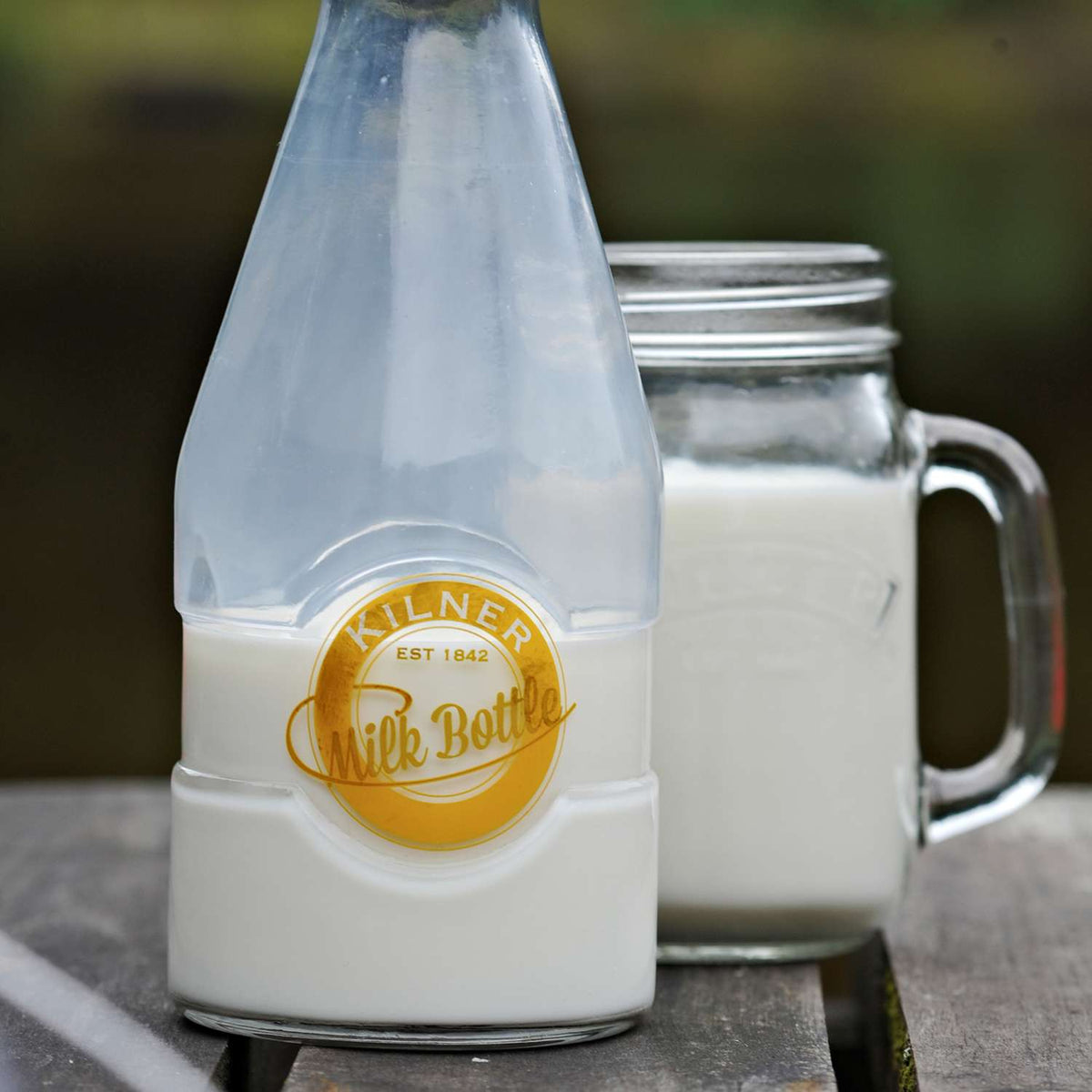 KILNER | Glasflasche, MILK