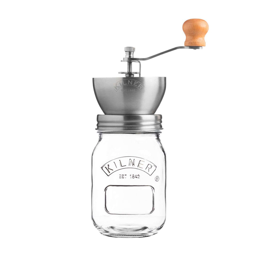 KILNER | Kaffeemühle mit Kurbel, klar, 500 ml