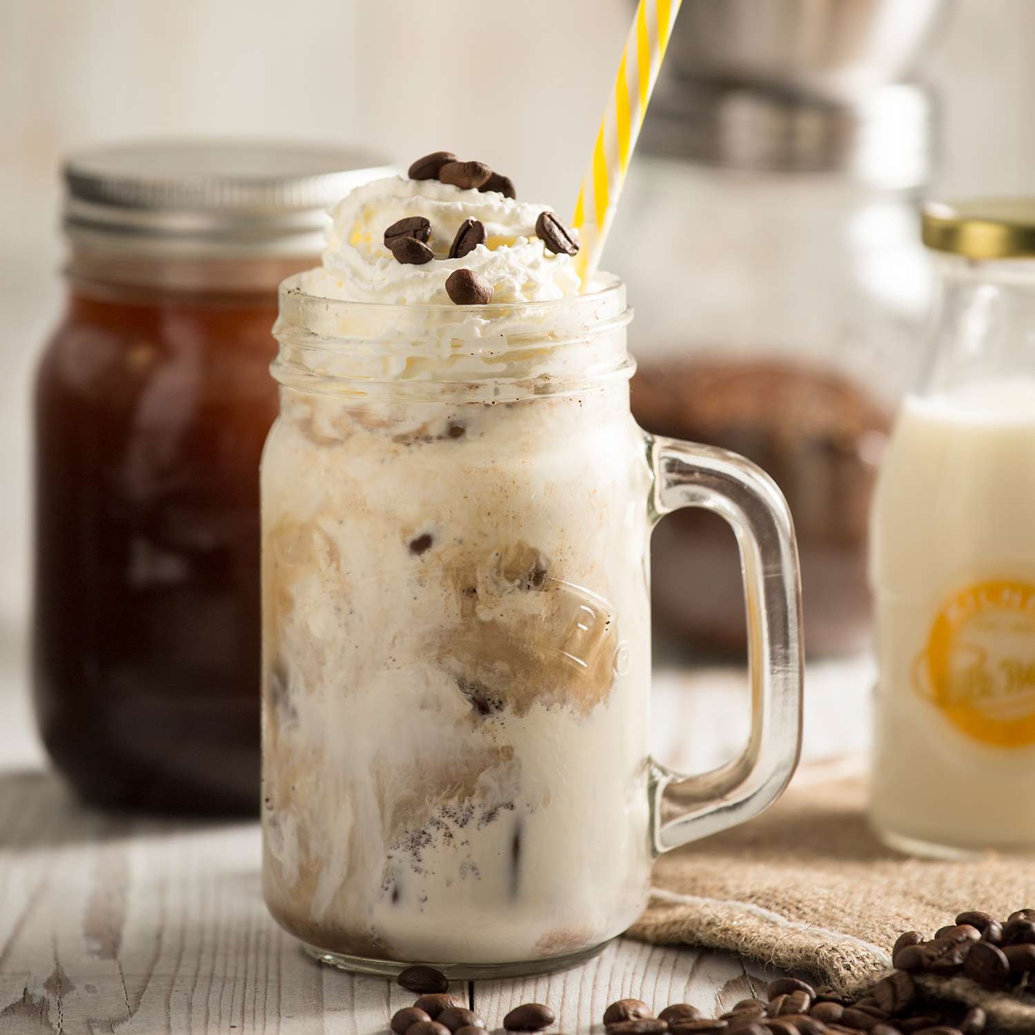KILNER | Kaffeemühle mit Kurbel, klar, 500 ml