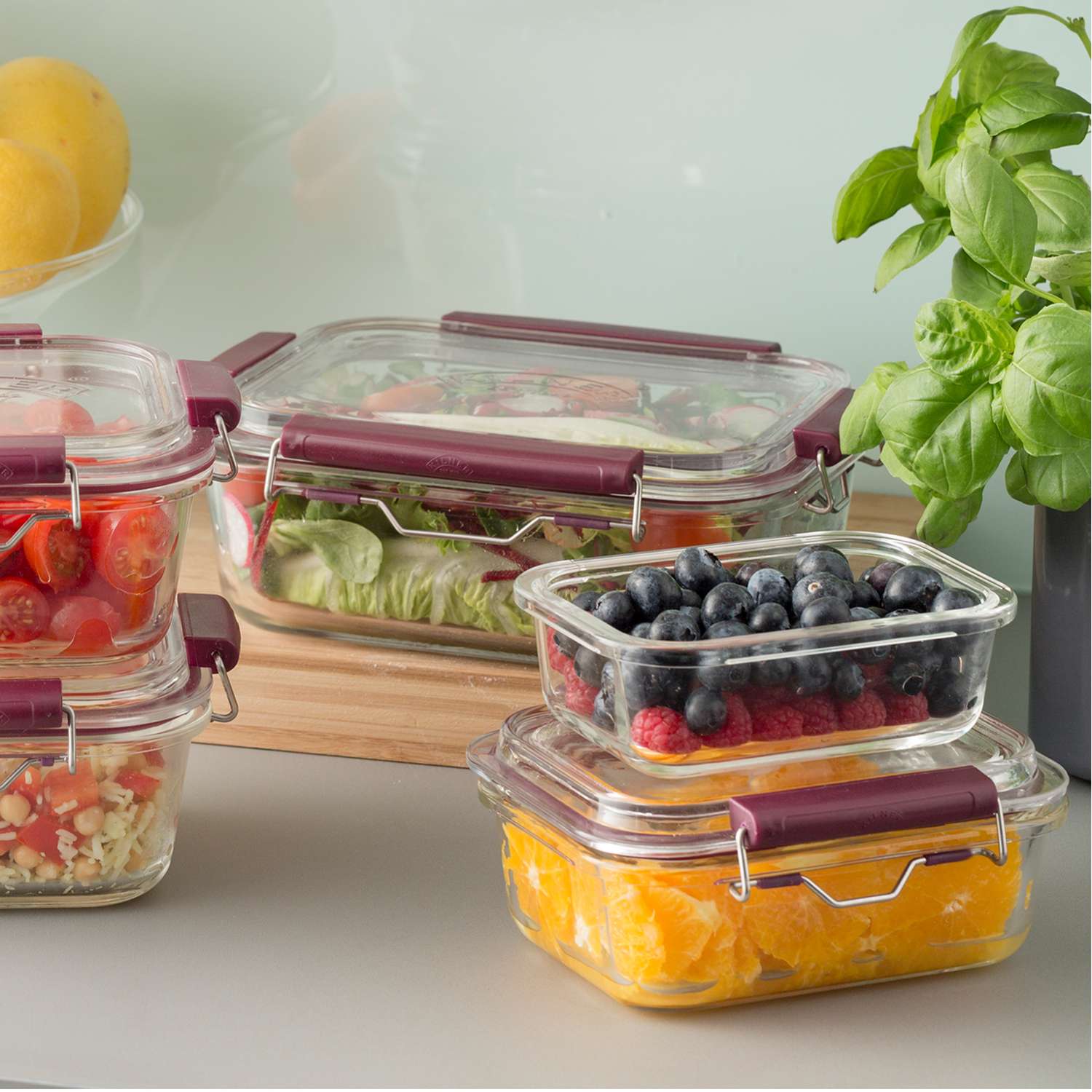 KILNER | Frischhaltedose aus Glas, klar, 750 ml