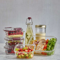 KILNER | Frischhaltedose aus Glas, klar, 1400 ml