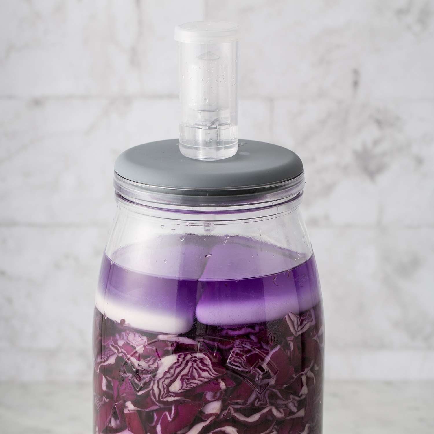 KILNER | Fermentierglas, groß, FERMENTIER, klar, 3