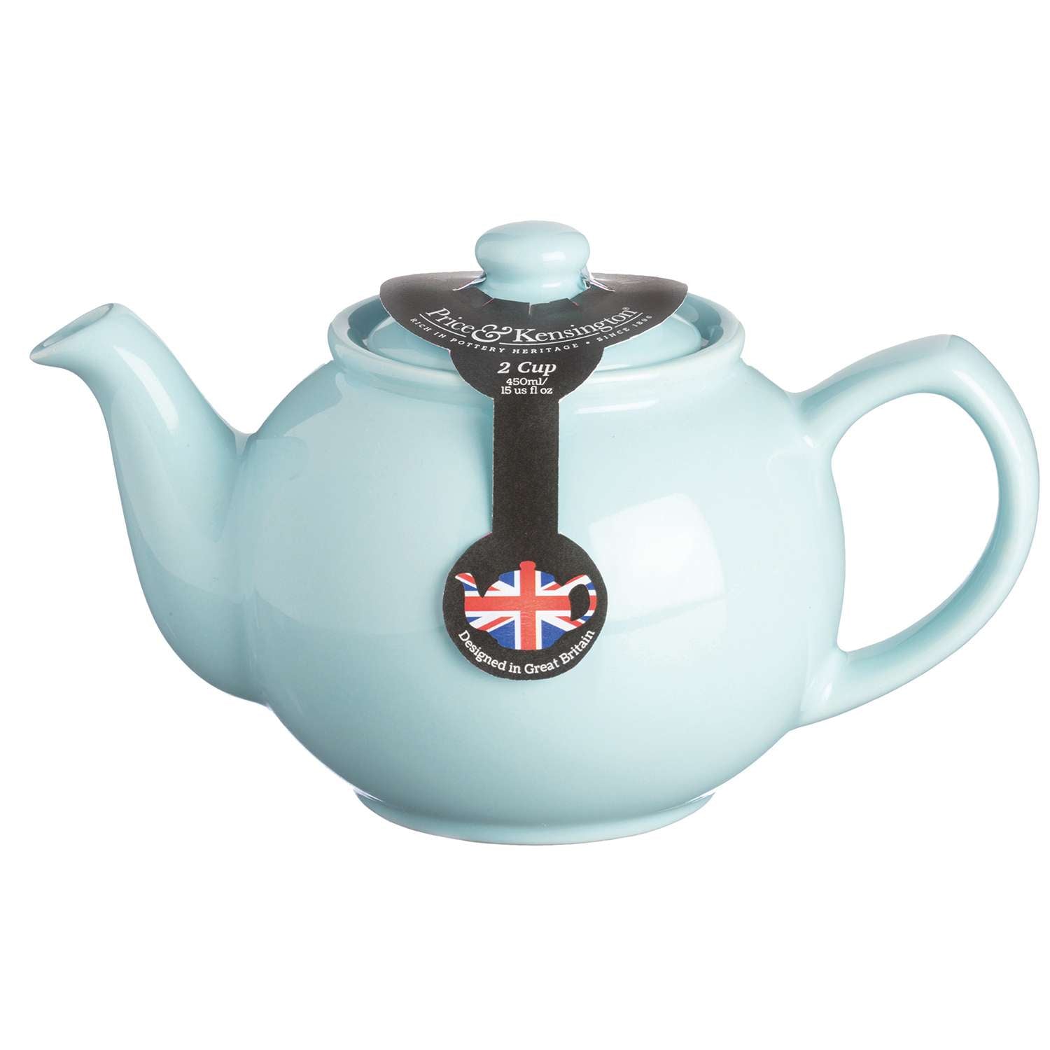 PRICE & KENSINGTON, Teekanne, blau, 2 Tassen