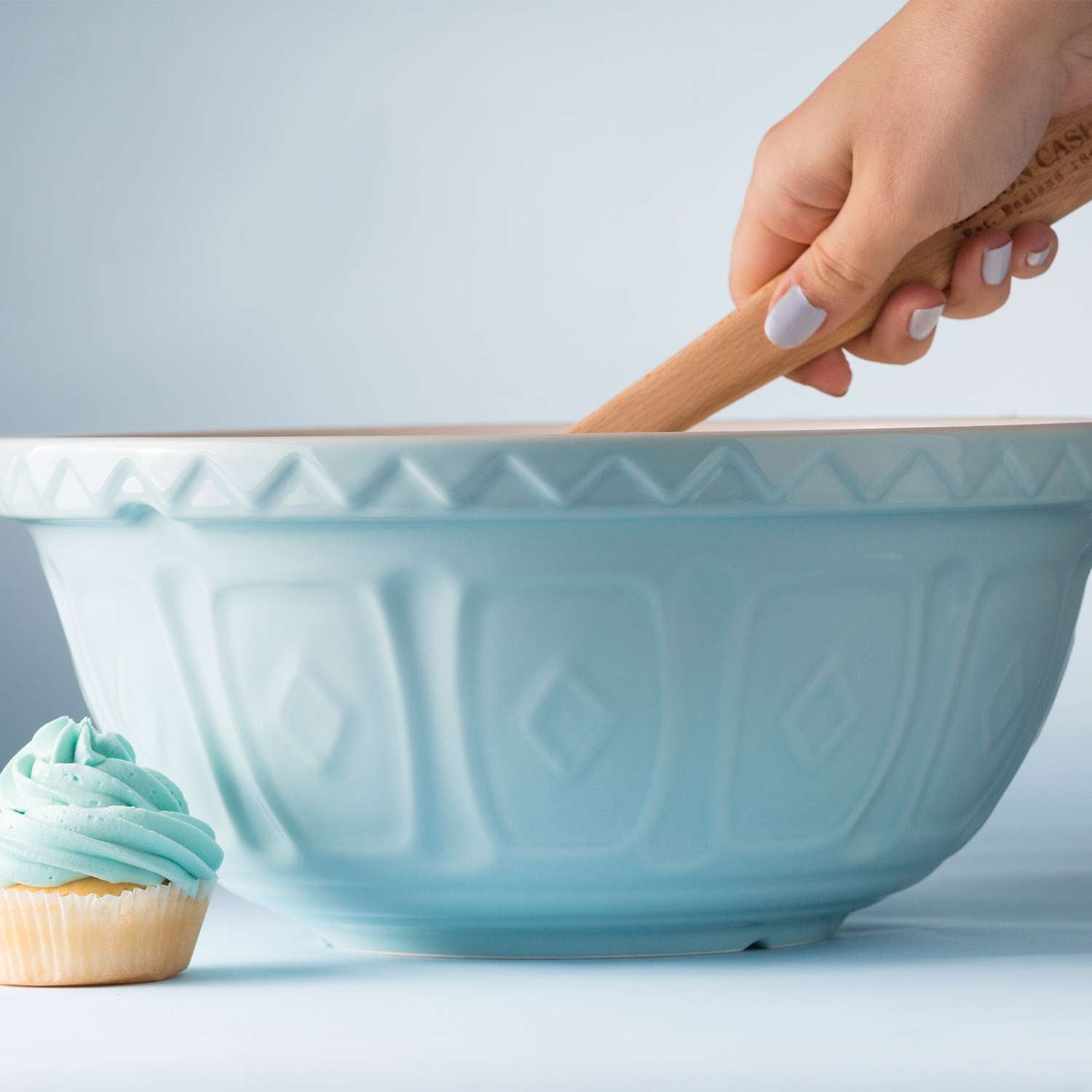 MASON CASH | Rührschüssel, MIXING BOWL, blau