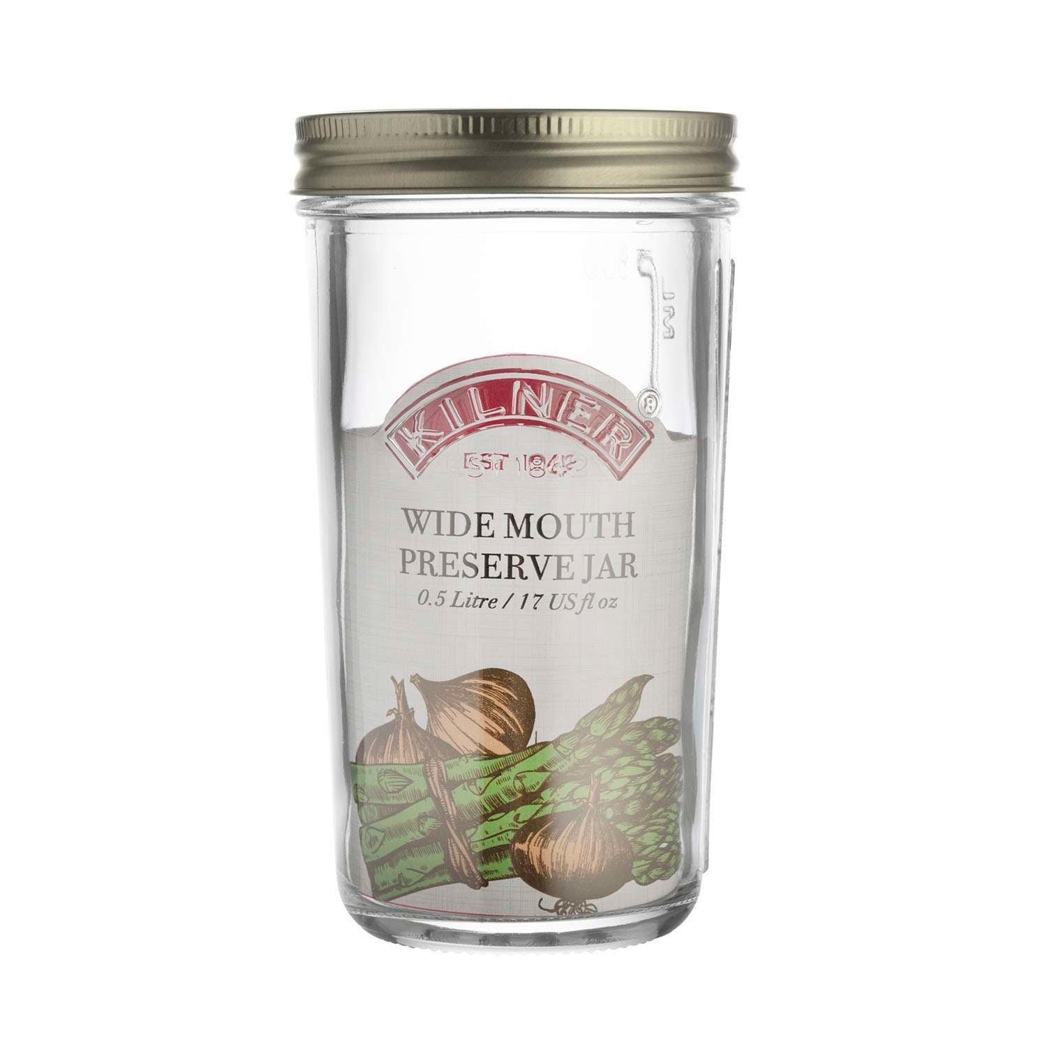 KILNER | Einkochglas, WEITHALS, klar