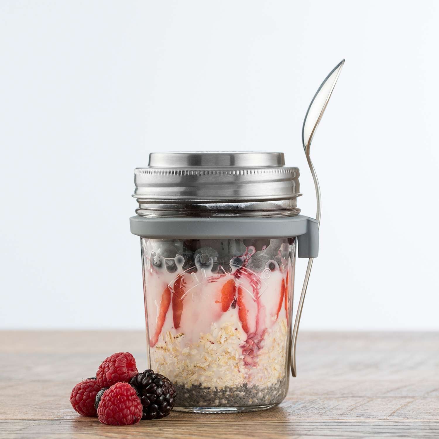 KILNER | Frühstücksglas, TO-GO, klar, 350 ml