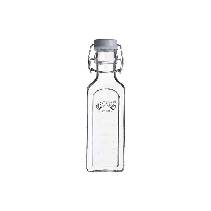 KILNER | Einkochflasche, CLIP SQUARE, klar
