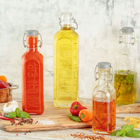 KILNER | Einkochflasche, CLIP SQUARE, klar