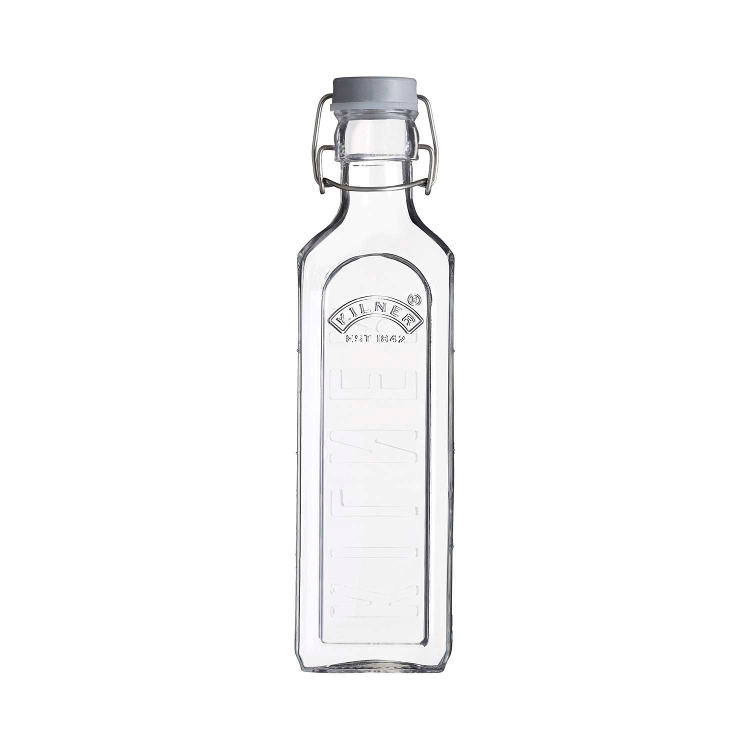 KILNER | Einkochflasche, CLIP SQUARE, klar