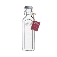 KILNER | Einkochflasche, CLIP SQUARE, klar