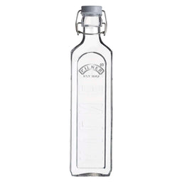 KILNER | Einkochflasche, CLIP SQUARE, klar, 1 L